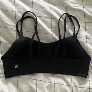 lululemon athletica ‘like a cloud’ Black Strappy Sports Bra